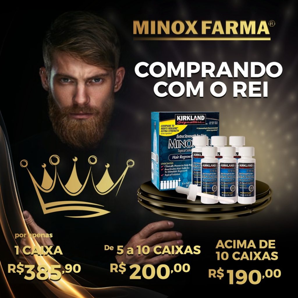 minoxidil kirkland atacado